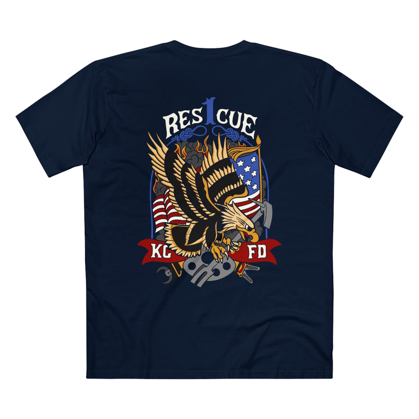 KCFD Rescue 1 Tee