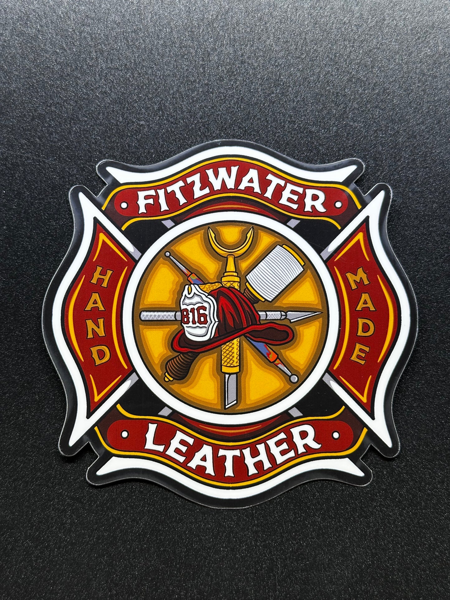 Fitzwater Leather Maltese Sticker