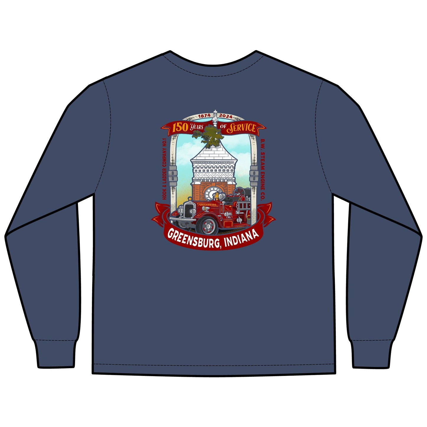 Greensburg FD Long Sleeve Tee